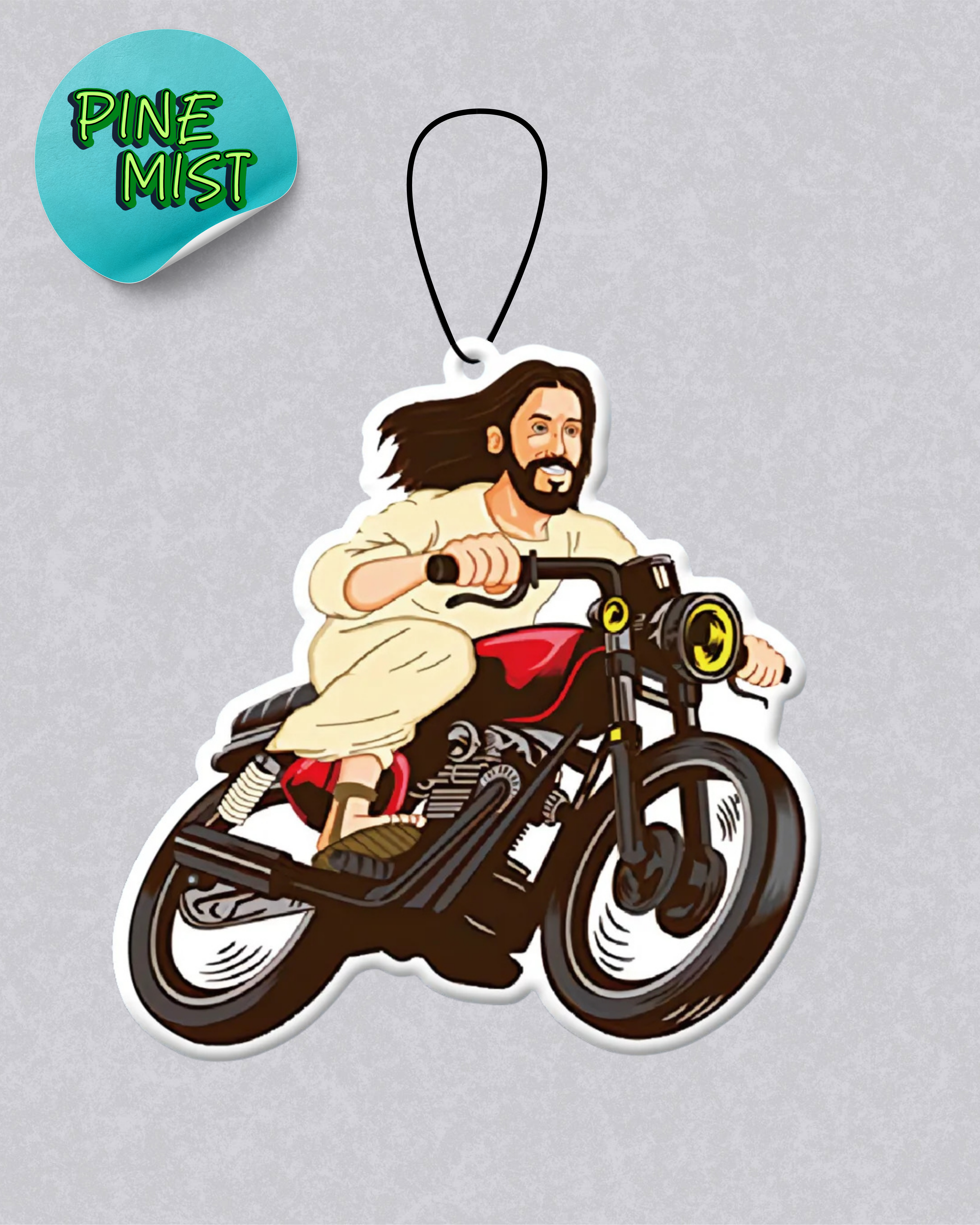 Jesus Christ on a bike